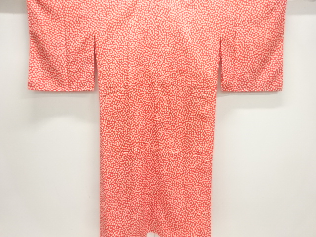 未使用品　梅模様単衣長襦袢